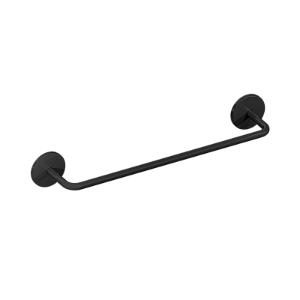 Toalheiro 30Cm Round Preto Brilhante - 07.RD02.PB
