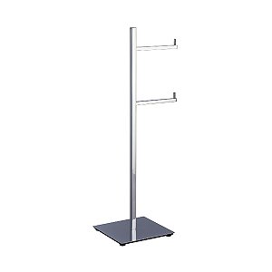 Coluna C/ Pap./Res. Quada Inox Polido - 57.QD02.IP
