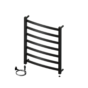 Aquecedor De Toalhas Gde. Sapphire Premium Preto Fosco - 19.TS03.PF