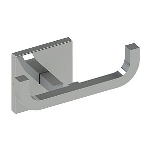 Cabide Duplo Reto Quada Cromado - 05.QD04.CR