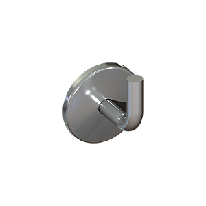 Cabide Reto Round Cromado - 05.RD03.CR