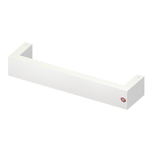 Aquecedor Toalhas Rosto Horizontal Jade Branco Brilhante - 20.TJ01.BB