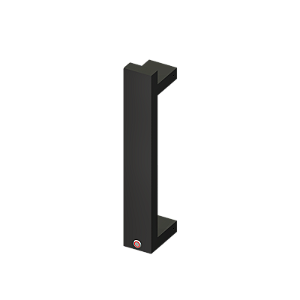 Aquecedor Toalhas Rosto Vertical Jade Preto Brilhante - 20.TJ02.PB