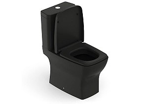 Kit Bacia Com Caixa, Assento Termofixo Soft Close E Complementos De Instalação Boss