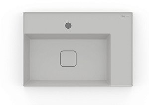 Cuba De Apoio Retangular Com Mesa 620X425 Platinum P8