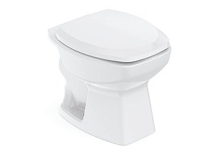 Kit Bacia Convencional, Assento Pp Soft Close E Complementos De Instalação Thema