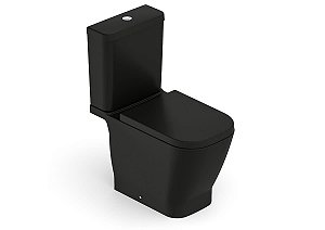 Kit Bacia Com Caixa, Assento Termofixo Com Queda Amortecida E Complementos De Instalação Gap - C323723008