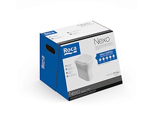Kit Bacia Convencional, Assento Pp Com Queda Amortecida E Complementos De Instalação Nexo - C343727000