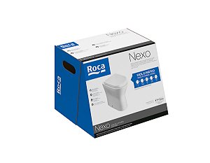 Kit Bacia Convencional, Assento Termofixo Com Queda Amortecida E Complementos De Instalação Nexo - C343727011