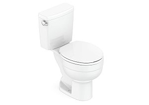 Kit Bacia Com Caixa Acionamento Lateral, Assento Pp Sc E Complementos De Instalação Acesso Comfort