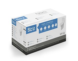 Kit Bacia Com Caixa, Assento Termofixo Com Queda Amortecida E Complementos De Instalação Nexo - C343723011