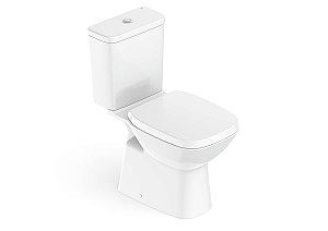 Kit Bacia Com Caixa, Assento Termofixo Com Queda Amortecida E Complementos De Instalação Debba Classic - C329723000