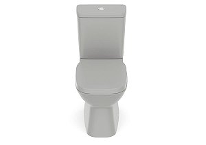 Kit Bacia Com Caixa, Assento Termofixo Com Queda Amortecida E Complementos De Instalação Debba Classic - C329723017