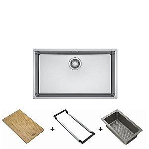 Cuba Linea Bowl Fex 210-70 700X400 Mm C/ Acessorios - 18630