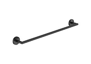 Toalheiro Barra 600Mm Hotels Round Matte Black - A817574C40