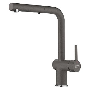 Misturador Monocomando Active Em L Pull Out Spray Slate Gray - 18992