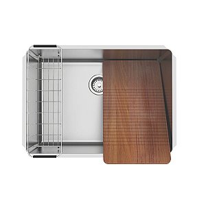 Tanque De Embutir Tramontina Jumbo 108 L Em Aço Inox 70X50 Cm