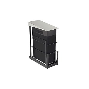 Lixeira Deslizante Para Móvel Slide 45 L Tramontina