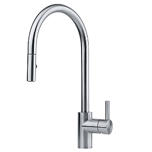 Misturador Monocomando Eos Neo Pull Down Inox Fosco - 18095