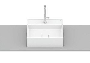 Cuba De Apoio 400X400 Com Mesa T9 Terra - A32787T620