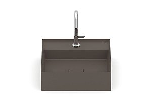 Cuba De Apoio 400X400 Com Mesa T9 Terra - A32787T660