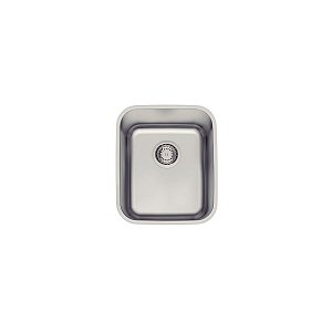 Cuba De Embutir Tramontina Dora 34 Bl R6 Em Aço Inox Escovado Com Válvula 34X40 Cm