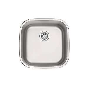 Cuba De Embutir Ou Sobrepor Tramontina Tramontina Aria Maxi 40 Bs Em Aço Inox Escovado 40X40 Cm
