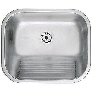 Tanque De Encaixe Tramontina Hera 34 L Em Aço Inox Escovado 50X40 Cm