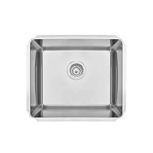Cuba Profissional De Embutir Tramontina Dritta Pro Em Aço Inox Com Acabamento Acetinado 50X40 Cm