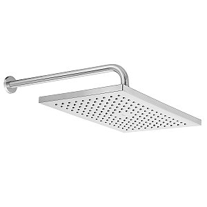 Chuveiro Com Tubo De Parede Retangular 360X240 Mm Rainsense - A5BA650C0C