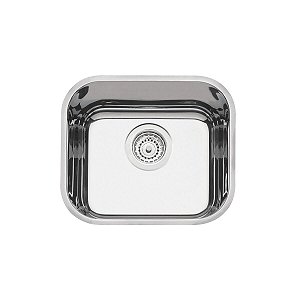 Cuba De Embutir Tramontina Lavínia 40 Bl Em Aço Inox Alto Brilho 40X34 Cm