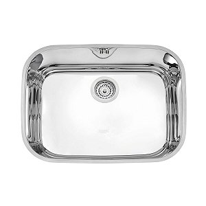Cuba De Embutir Tramontina Lavínia 48 Bl Em Aço Inox Alto Brilho 48X34 Cm