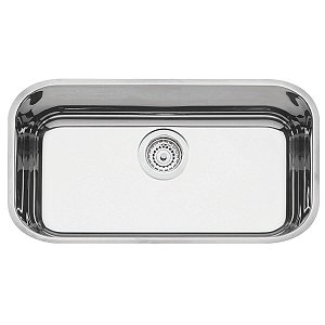 Cuba De Embutir Tramontina Lavínia 56 Bl Em Aço Inox Alto Brilho 56X34 Cm