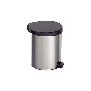 Lixeira Com Pedal Tramontina New Em Aço Inox Com Acabamento Polido 12 L