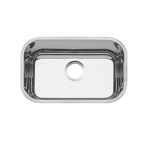 Cuba De Embutir Tramontina Lavínia 47 Bl Em Aço Inox Alto Brilho 47X30 Cm
