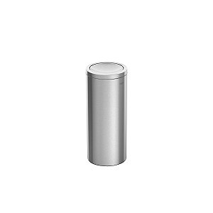 Lixeira Inox Tramontina Swing Com Acabamento Acetinado E Tampa Basculante 30 L