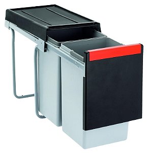 Lixeira Cube 30 2 Reservatorios 15 L Em Abs - 11311