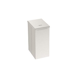 Lixeira Tramontina Luz Slim Swivel Em Aço Inox Com Acabamento Acetinado 5,5 L