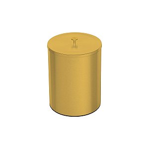 Lixeira Tramontina Útil Em Aço Inox Acetinado Com Revestimento Especial A Base De Verniz Gold 5 L