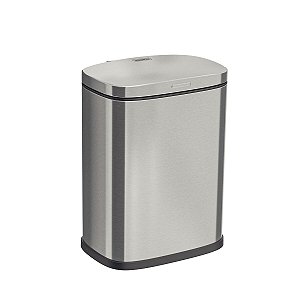 Lixeira Tramontina Tipo D Em Aço Inox Com Acabamento Acetinado 3 L