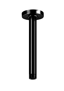 Braço Chuveiro Teto Redondo 200Mm Titanium Black - A5B0550CN0
