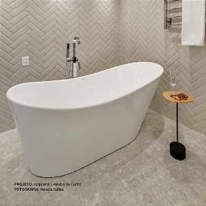 Banheira Atlântida Glossy White - IM1012GW