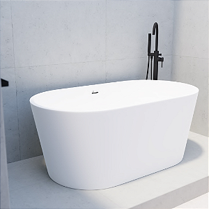 Banheira Gamboa Matt White - IM1007MW