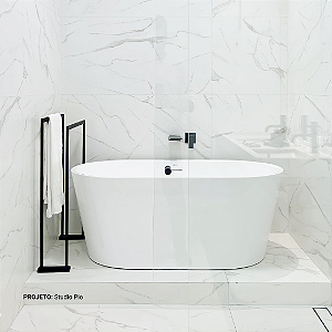 Banheira Gamboa Glossy White - IM1007GW