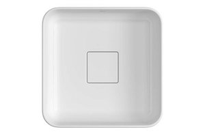 Cuba Quadrada De Apoio 30 Cm - Branco - L.11030.17