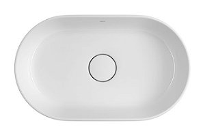 Cuba Sobrepor Oblonga 50Cm Branco - L.24050.17