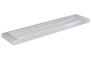 Porta Toalha Duplo 60Cm Versa - Cr - 2042.C31.060