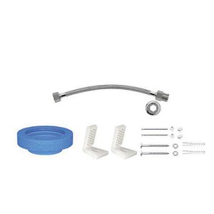 Kit Instalac.P/Bacia C/Cx.Fix.Lateral-Cr - 1201.C.KIT.PCD