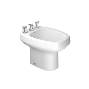 Bide C/3 Furos Monte Carlo-Branco - B.8.17