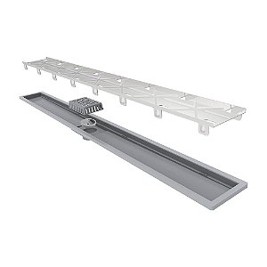 Elleve - Ralo Linear Royal - Tampa Oculta 80Cm - 131